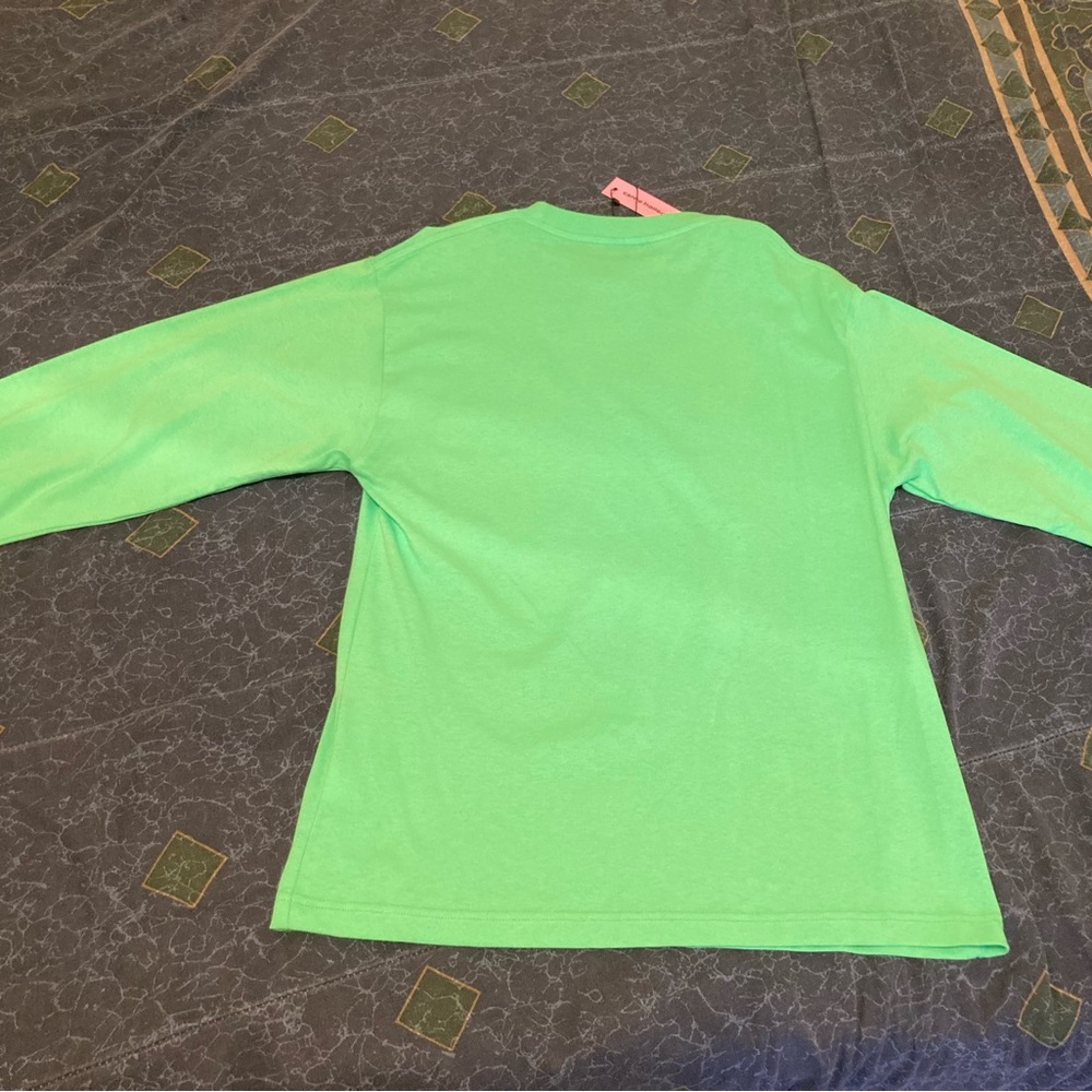 New with tags Mens Carne Bollente Long Sleeve Shirt in size large - Kelly Green - Picture 8 of 11